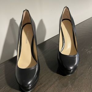 Enzo Angiolini platform zipper heels. Worn once